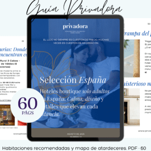 Hoteles boutique solo para adultos en España – Guía Privadora